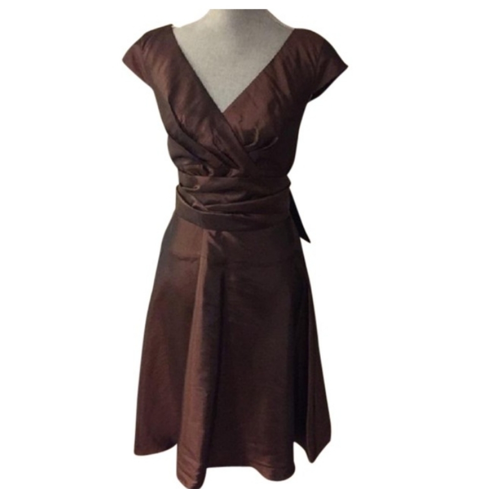 Coldwater Creek Brown Cocktail Dress